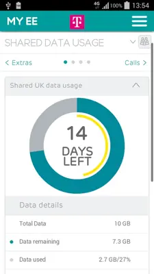MY EE android App screenshot 3